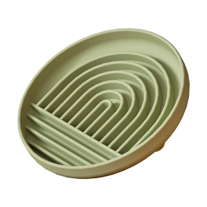 Gamelle Anti Glouton En Silicone Pour Chien