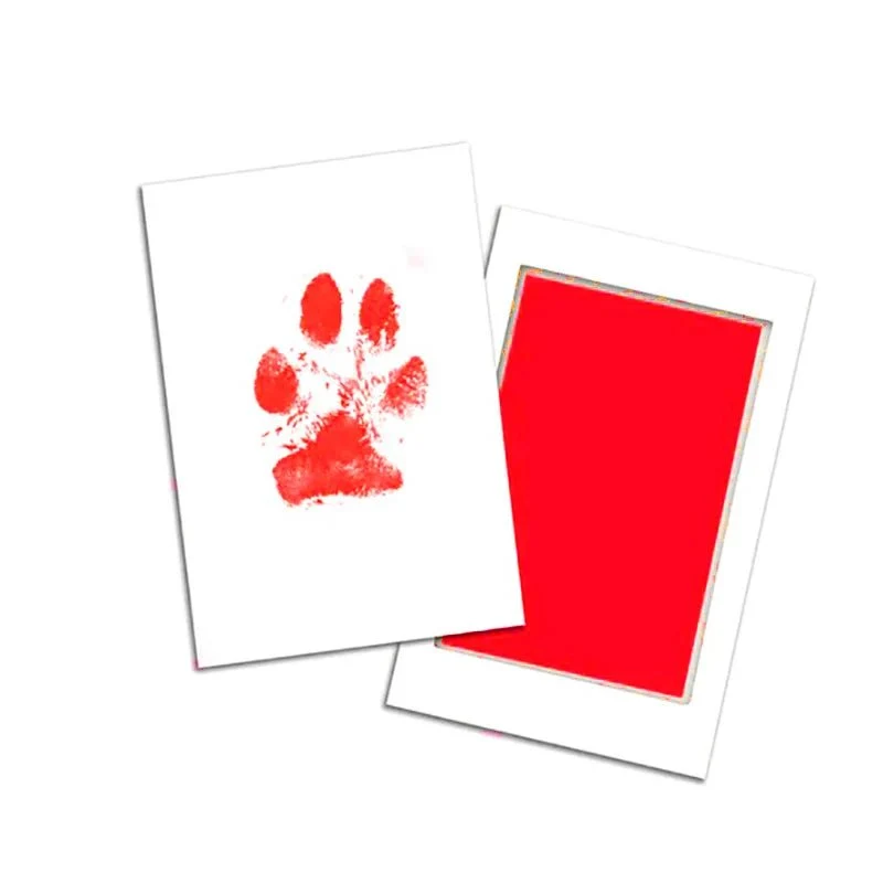 Tampon Encreur Pour Empreinte De Patte De Chien Et Chat