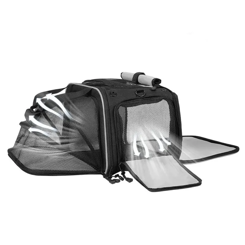 Sac De Transport Chien Moto Résistant Et Confortable