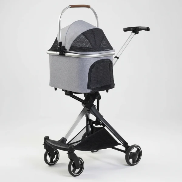 Poussette Pliable Pour Petit Et Moyen Chien