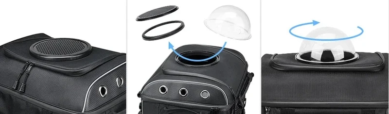 Sac Moto Pour Chien : Transport Sécurisé et Confortable | Oscar et Plume