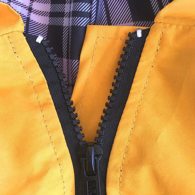 Imperméable Pour Chien Avec Capuche Et Anneau Laisse