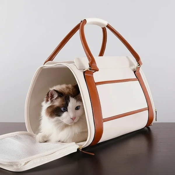 Sac De Transport Elégant Pour Chat Et Petit Chien