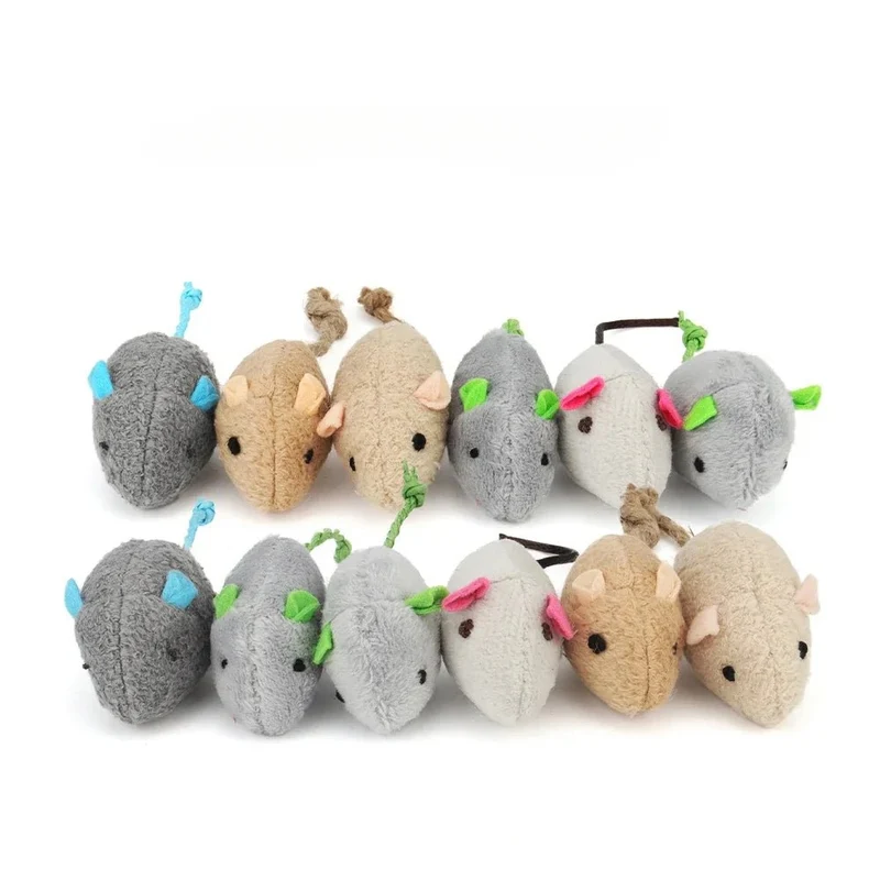 Jouet Forme Souris En Peluche Pour Chat