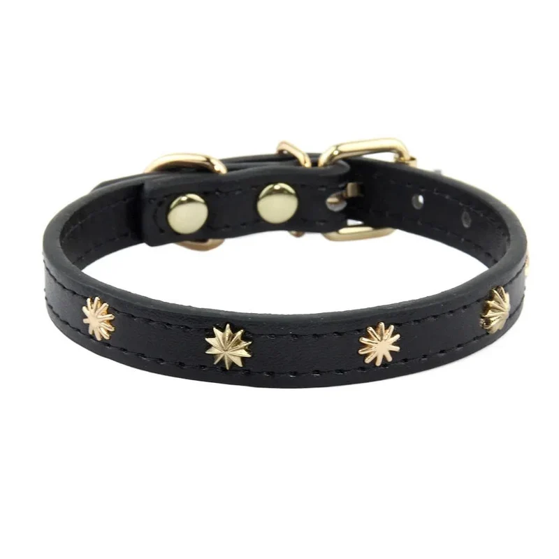 Collier Design Avec Rivets Pour Chat
