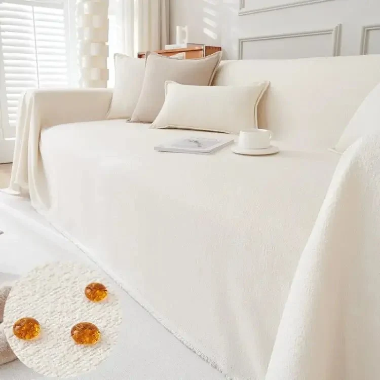 Plaid Housse de Protection Canapé Oscar & Plume – jeté de canapé chic