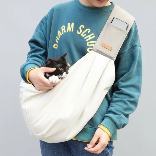 Sac A Bandoulière Pour Petit Chien Et Chat