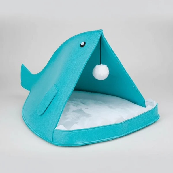 Cocon Pour Chat En Forme Baleine Ou Requin
