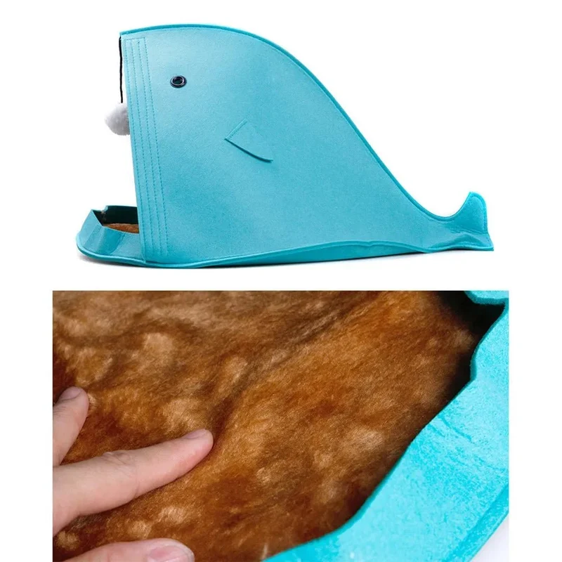 Cocon Pour Chat En Forme Baleine Ou Requin