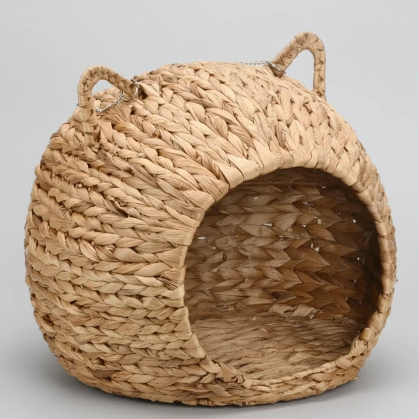 Cocon En Rotin Pour Chat Ou Petit Chien