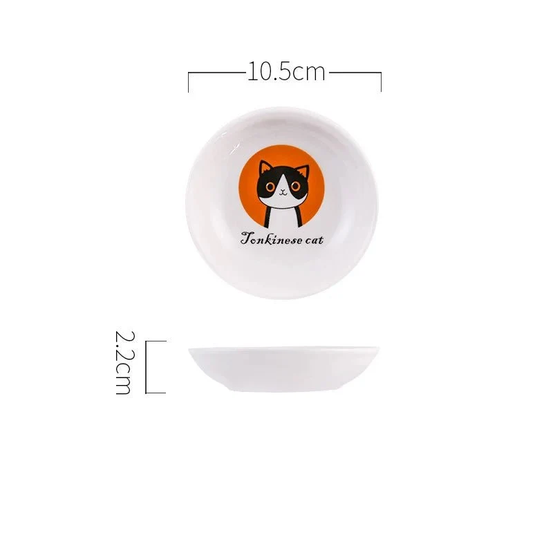 Assiette En Céramique Pour Chat Design Et Résistante
