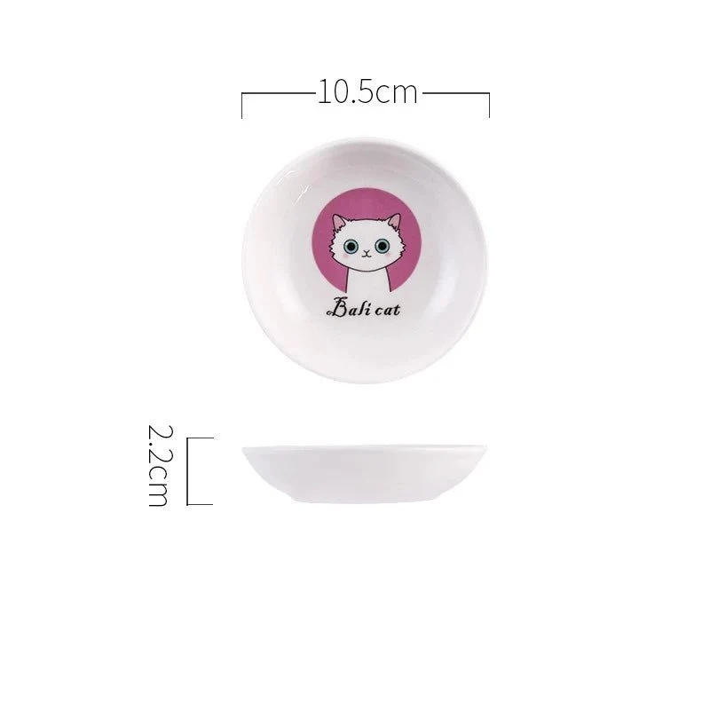 Assiette En Céramique Pour Chat Design Et Résistante
