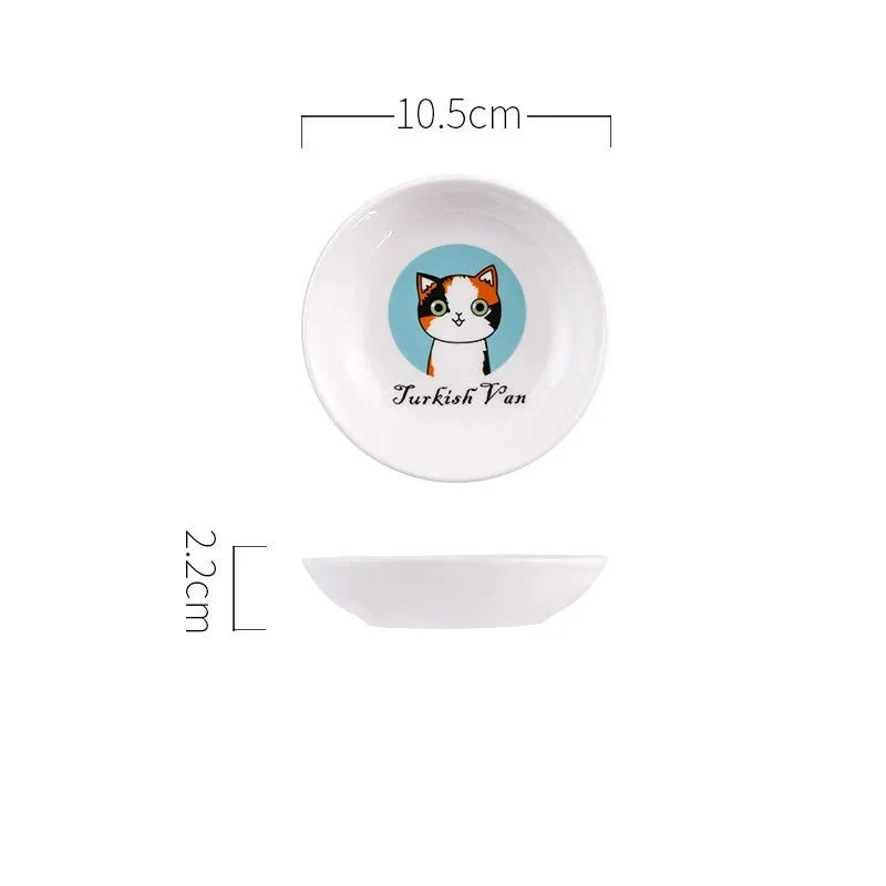 Assiette En Céramique Pour Chat Design Et Résistante