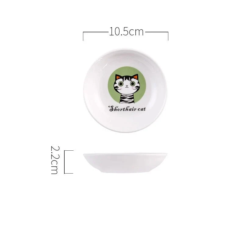 Assiette En Céramique Pour Chat Design Et Résistante