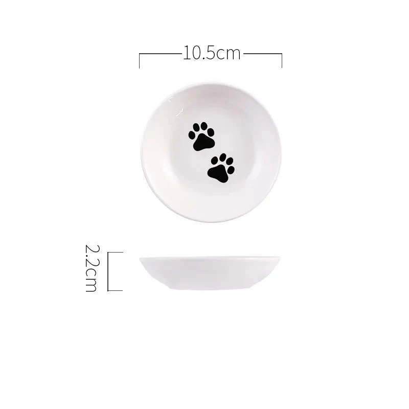 Assiette En Céramique Pour Chat Design Et Résistante