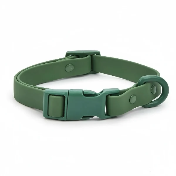 Collier en PVC imperméable pour chien, facile à nettoyer