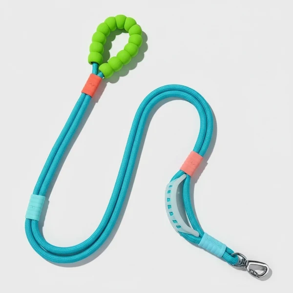 Laisse main libre pour chien avec poignée ergonomique confortable