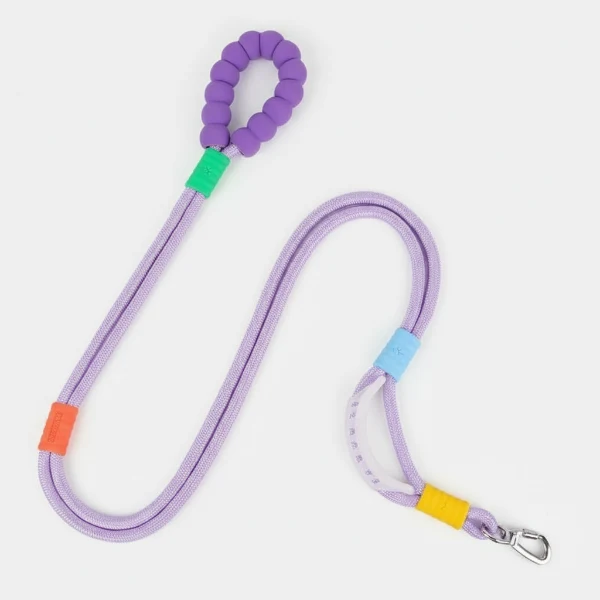 Laisse main libre pour chien avec poignée ergonomique confortable