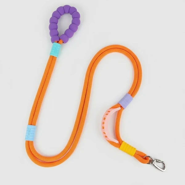 Laisse main libre pour chien avec poignée ergonomique confortable