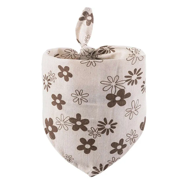 Bandana Pour Chien Fleurs Confort Et Style