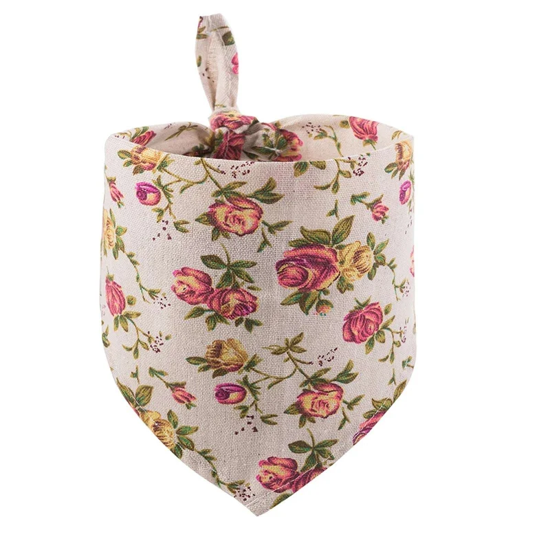 Bandana Pour Chien Fleurs Confort Et Style