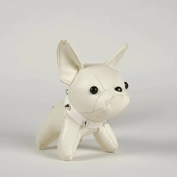 Porte-Clé Bouledogue Design - Accessoire Chic et Résistant