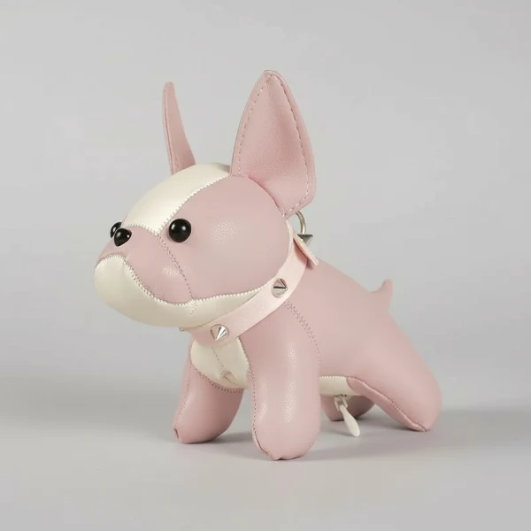 Porte-Clé Bouledogue Design - Accessoire Chic et Résistant