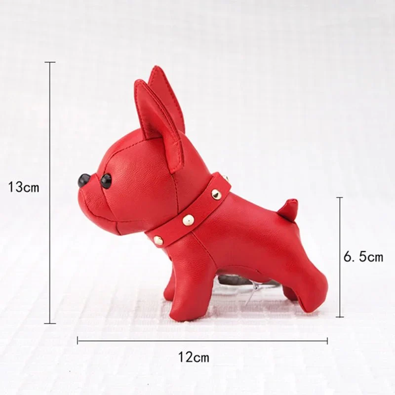 Porte-Clé Bouledogue Design - Accessoire Chic et Résistant