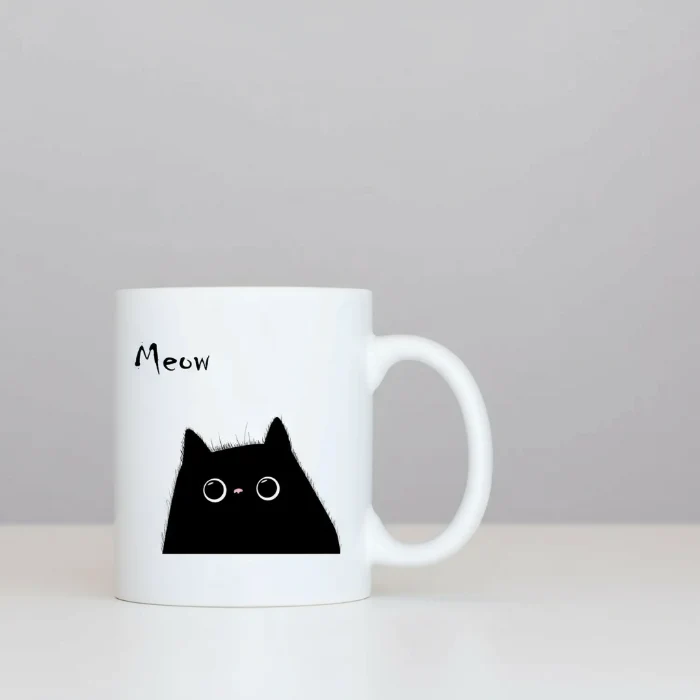 Mug En Céramique Chat