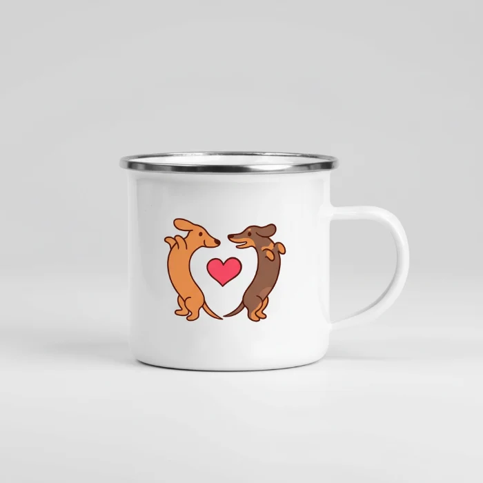 Mug avec Teckel - Design original