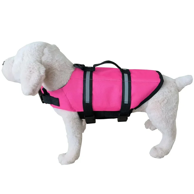 Gilet De Sauvetage Avec Bandes Réfléchissantes Pour Chien