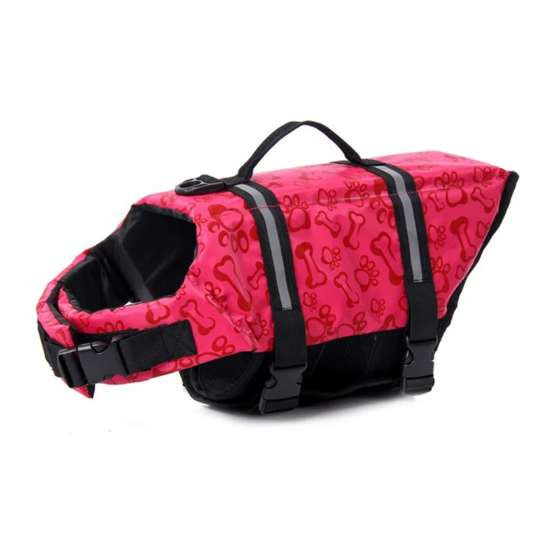 Gilet De Sauvetage Avec Bandes Réfléchissantes Pour Chien