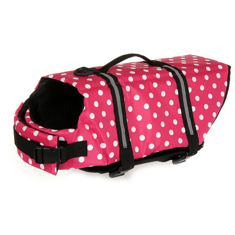 Gilet De Sauvetage Avec Bandes Réfléchissantes Pour Chien