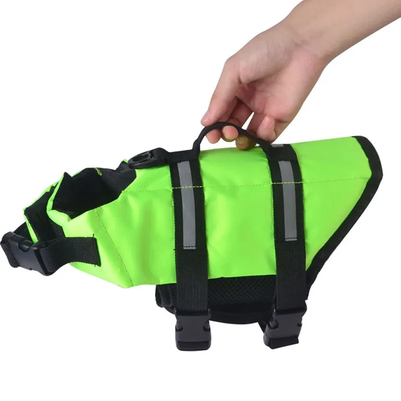 Gilet De Sauvetage Avec Bandes Réfléchissantes Pour Chien
