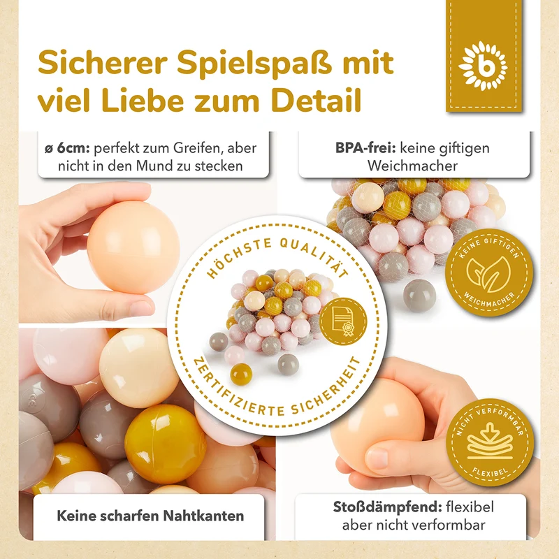 Bälle Sunrise 100 Stück