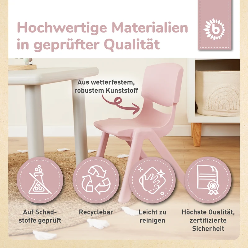 Kinderstuhl dreamy rose