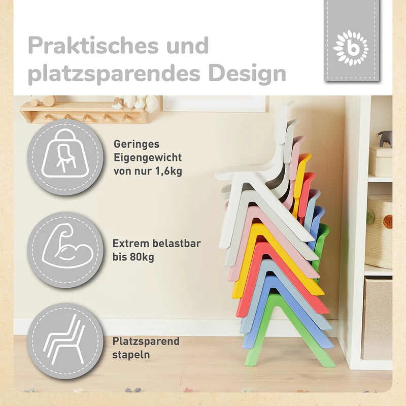 Kinderstuhl silver