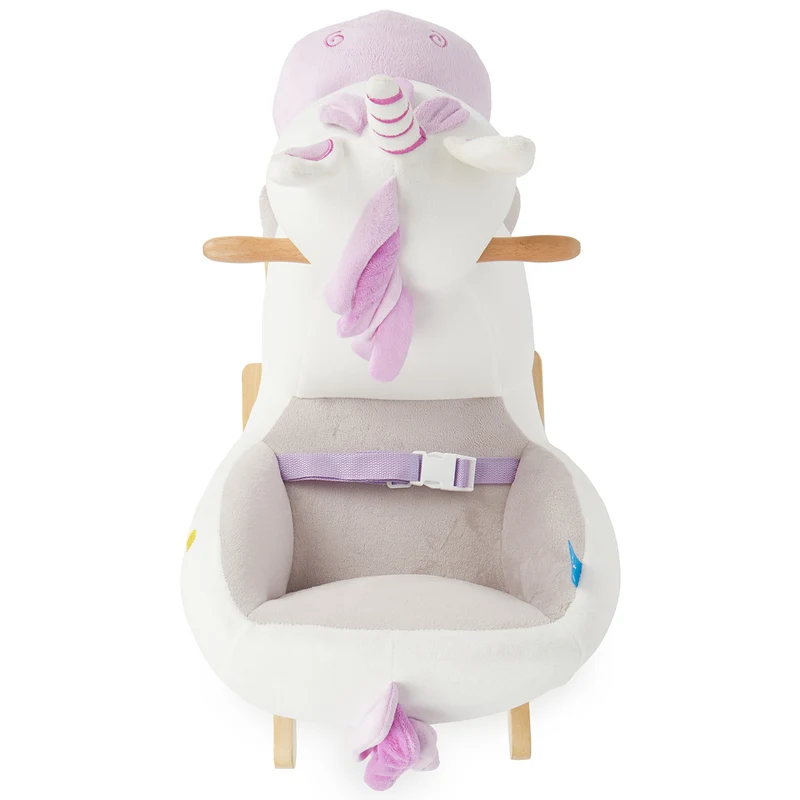 Schaukeltier Baby Einhorn Hörnchen