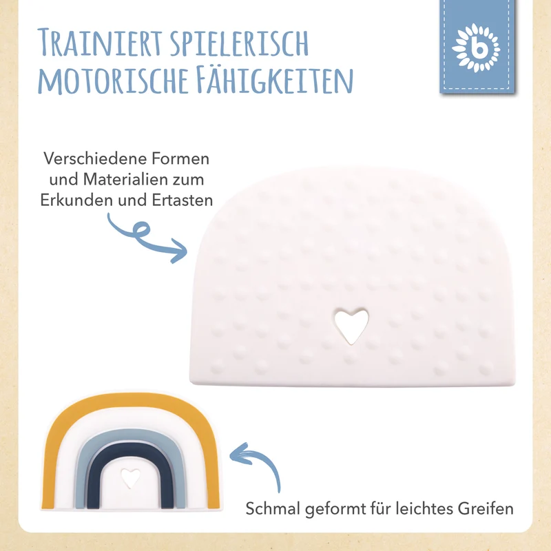 Beißer Regenbogen Silikon
