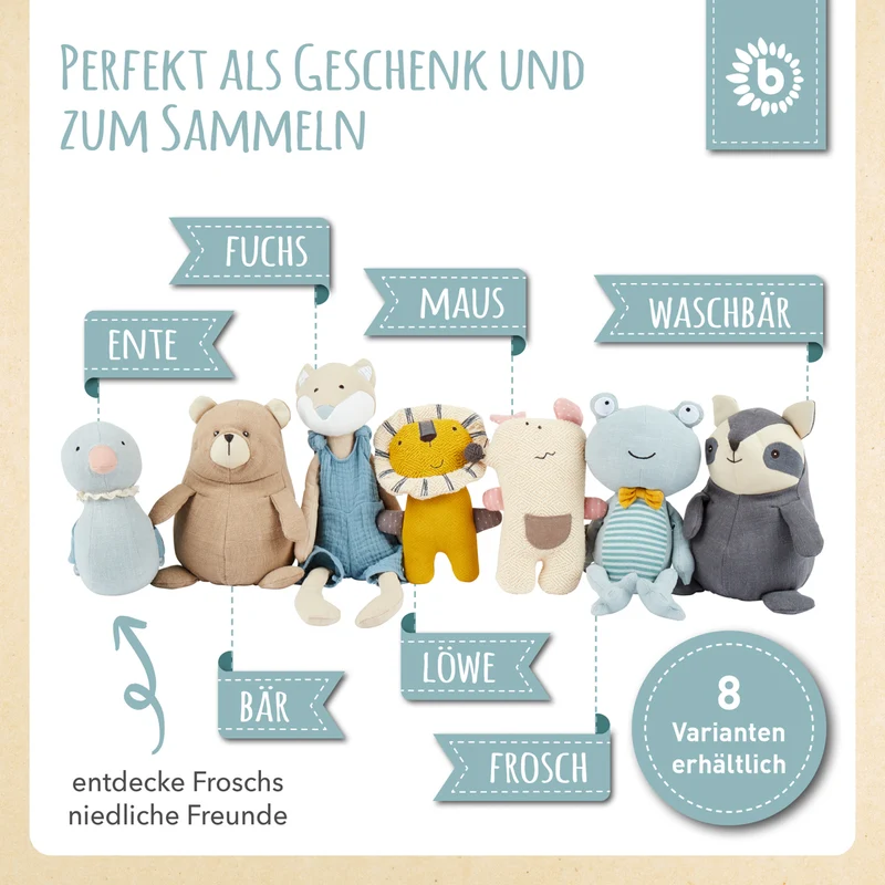 Kuscheltier Frosch