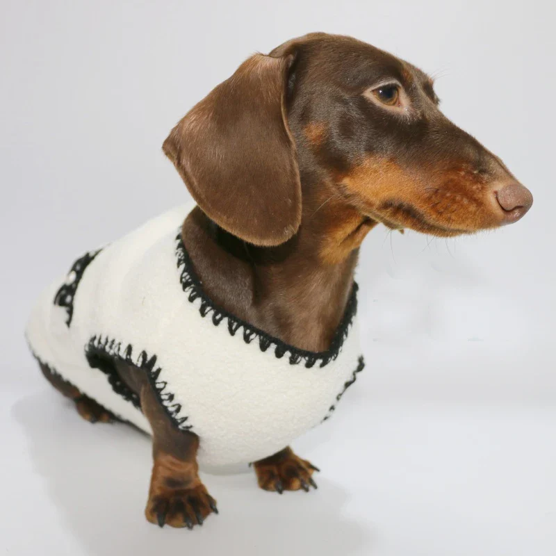 Gilet Polaire Manches Courtes Pour Teckel