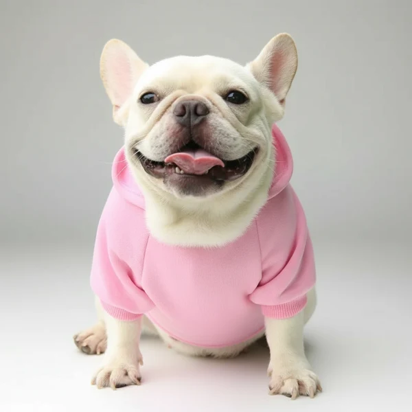 Sweat Capuche Doux Et Confortable Pour Petit Chien