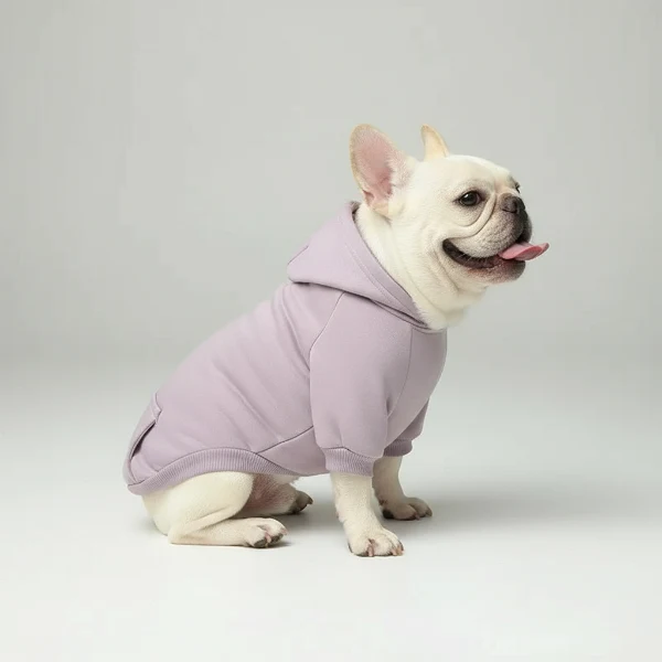 Sweat Capuche Doux Et Confortable Pour Petit Chien