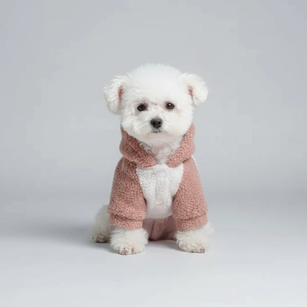 Sweat Doux Et Confort Avec Capuche Pour Chien