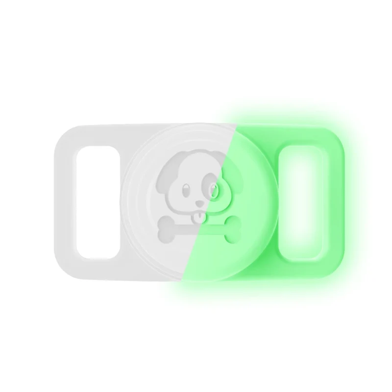 Support AirTag en silicone étanche pour collier chien anti-perte, sûr et résistant