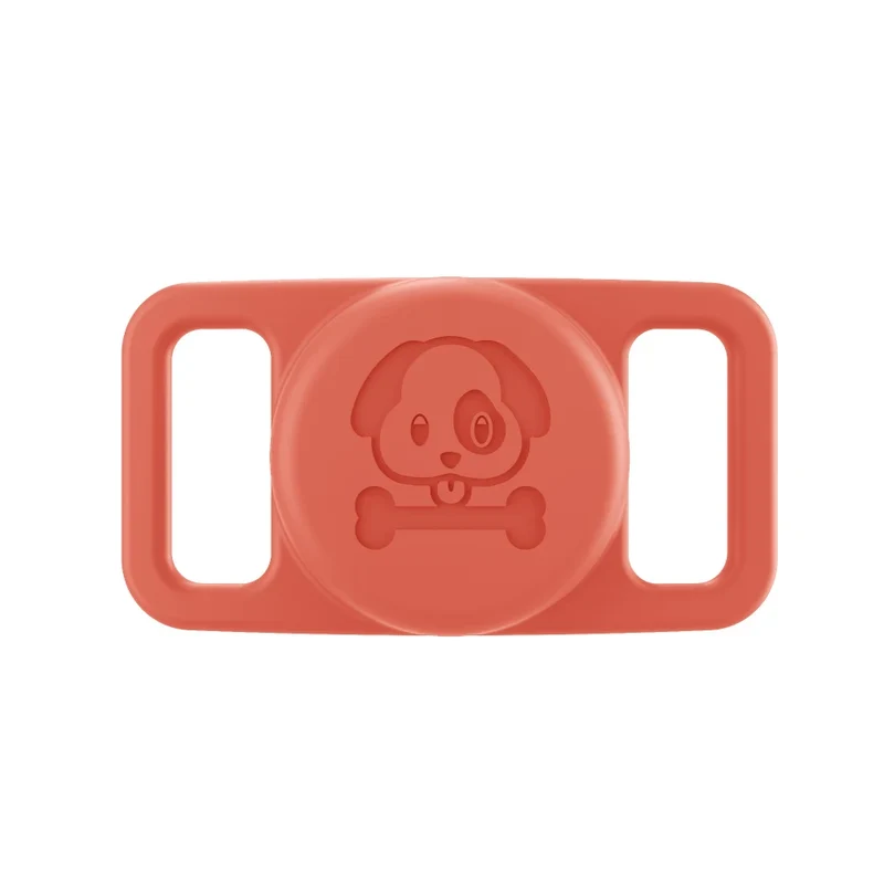 Support AirTag en silicone étanche pour collier chien anti-perte, sûr et résistant