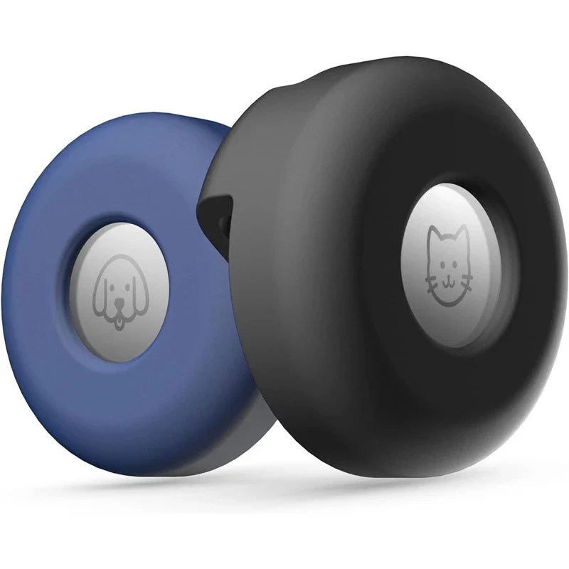 Étui Airtag En Silicone Pour Collier Chien Et Chat