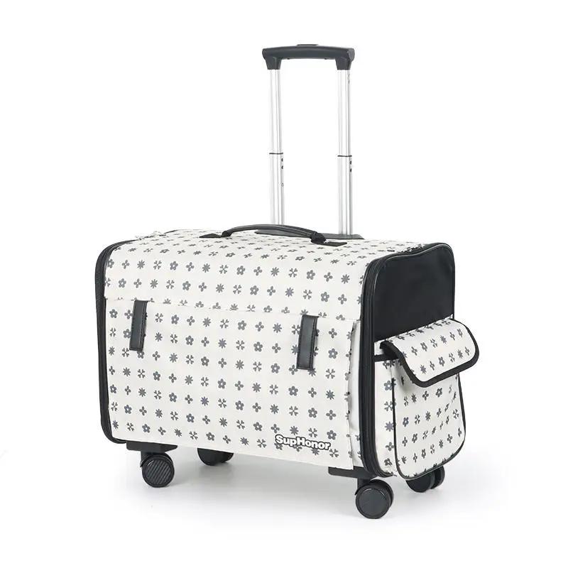 Valise A Roulettes Pour Chien Jusqu'à 15kg