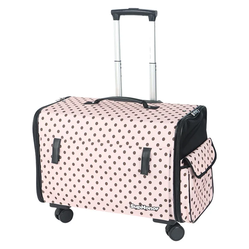 Valise A Roulettes Pour Chien Jusqu'à 15kg