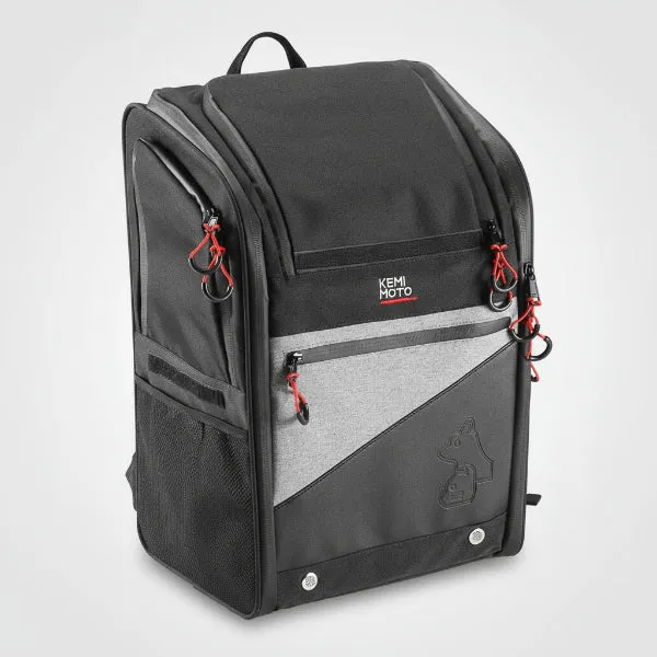 Sac Moto pour Chien 44 L Oscar & Plume : transport sûr et confortable sur deux roues